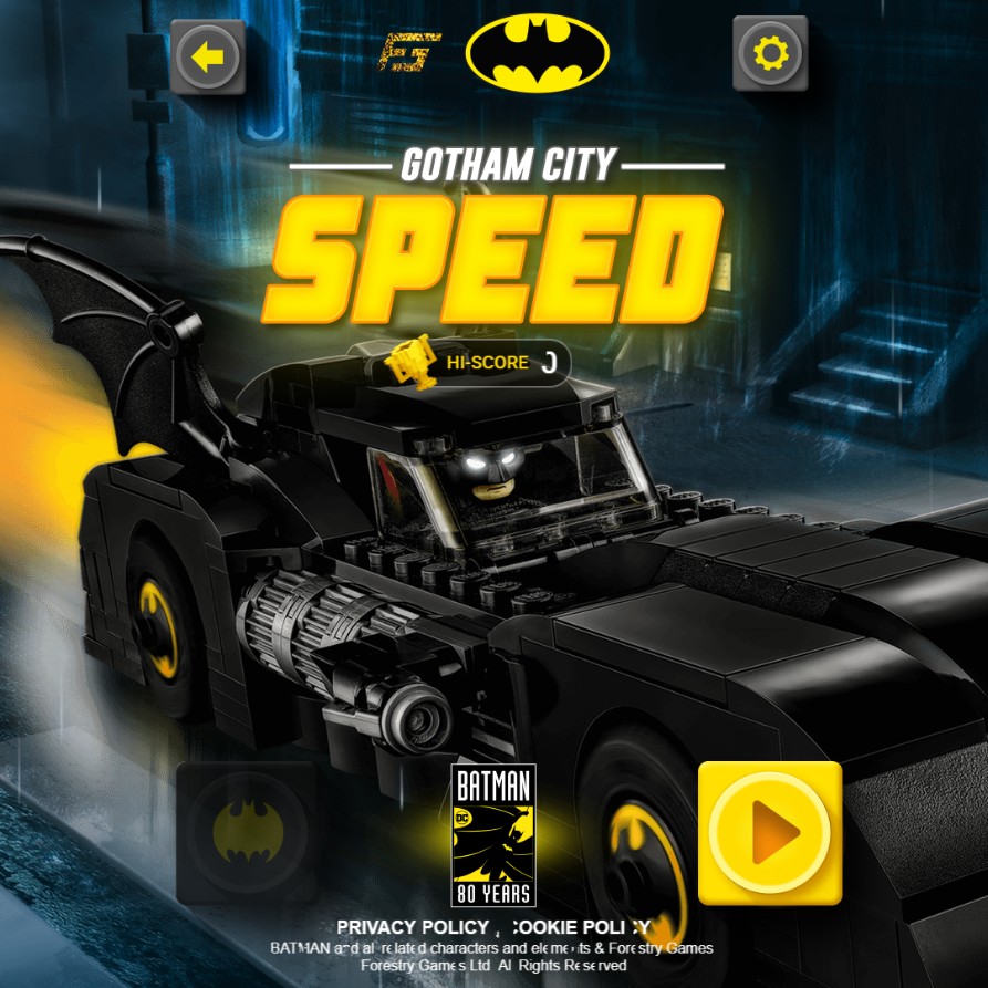 Gotham City Speed - LEGO Batman Racing: Legendary Quest