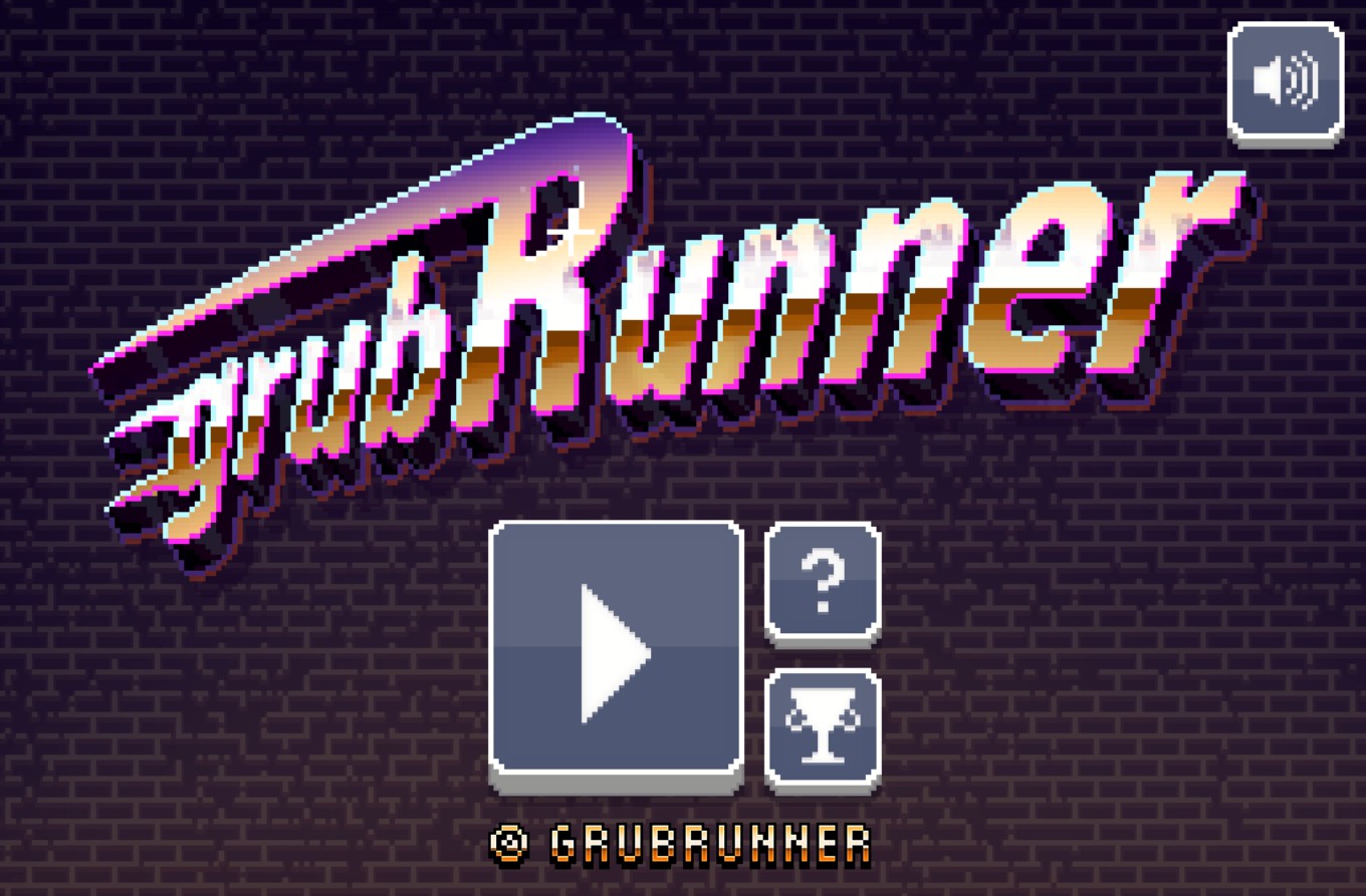 Grub Runner Retro Arcade Food Delivery: Legendary Quest
