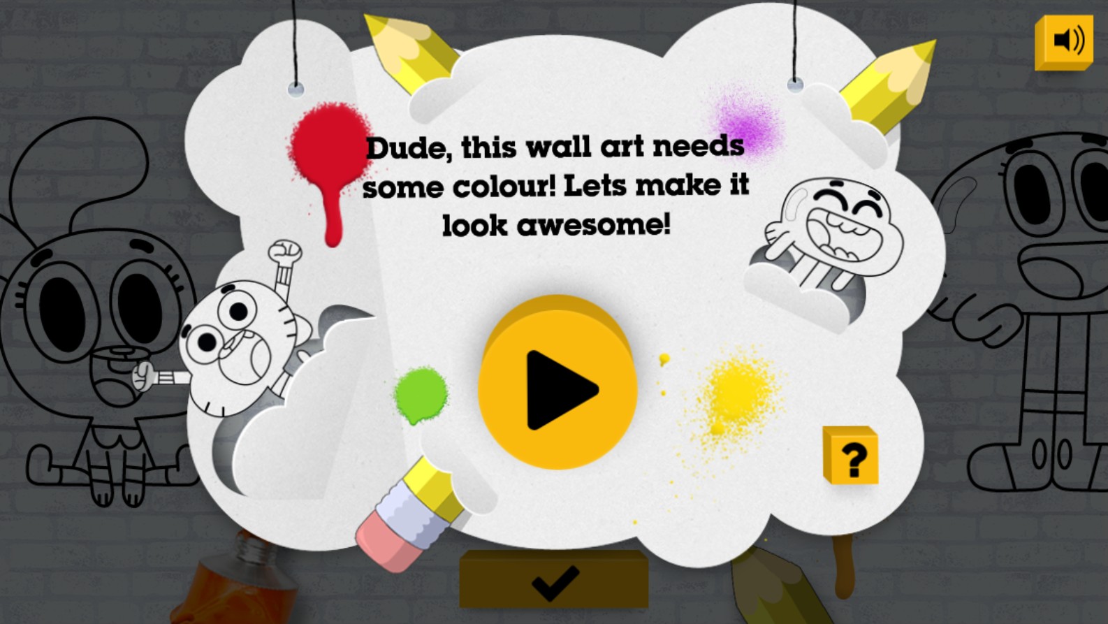 The Amazing World of Gumball Colour-In Fun: Mastery Challenge