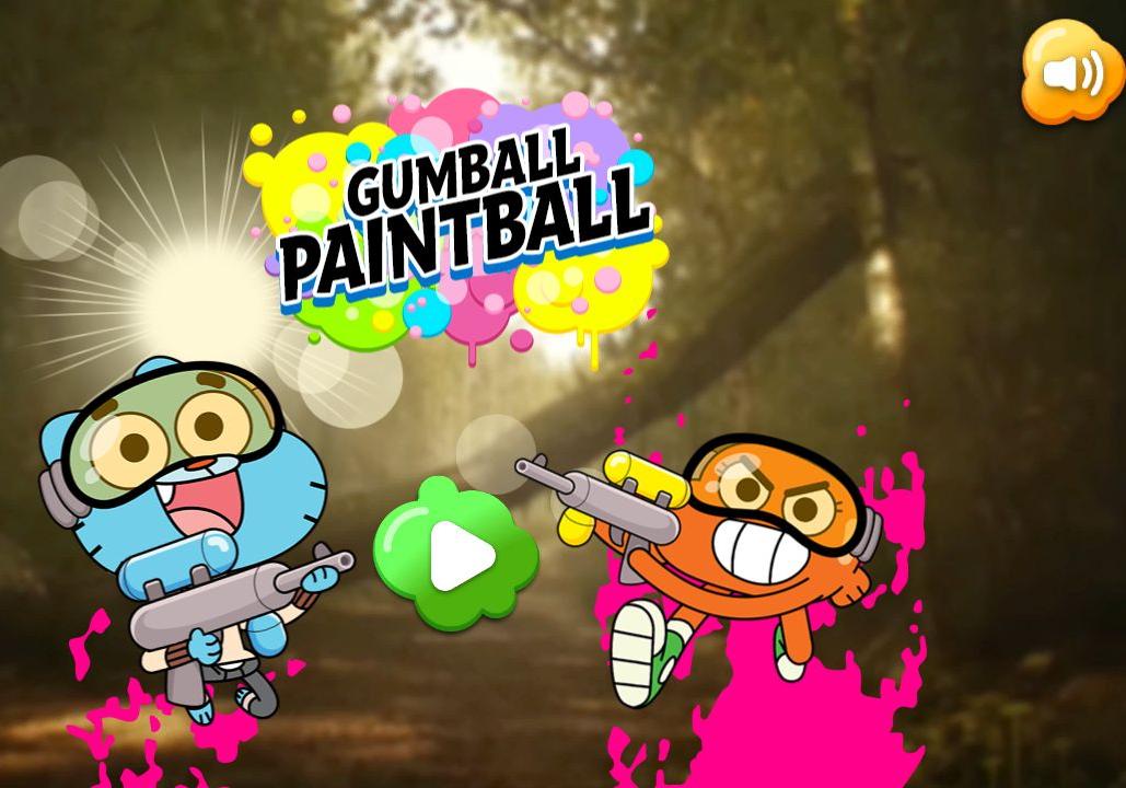 Gumball Paintball - Play Online Free Action: Hero Saga