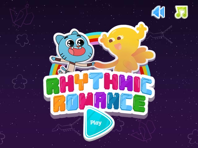 Gumball Rhythmic Romance - Play Cartoon Network Rhythm: Classic Arcade Fun