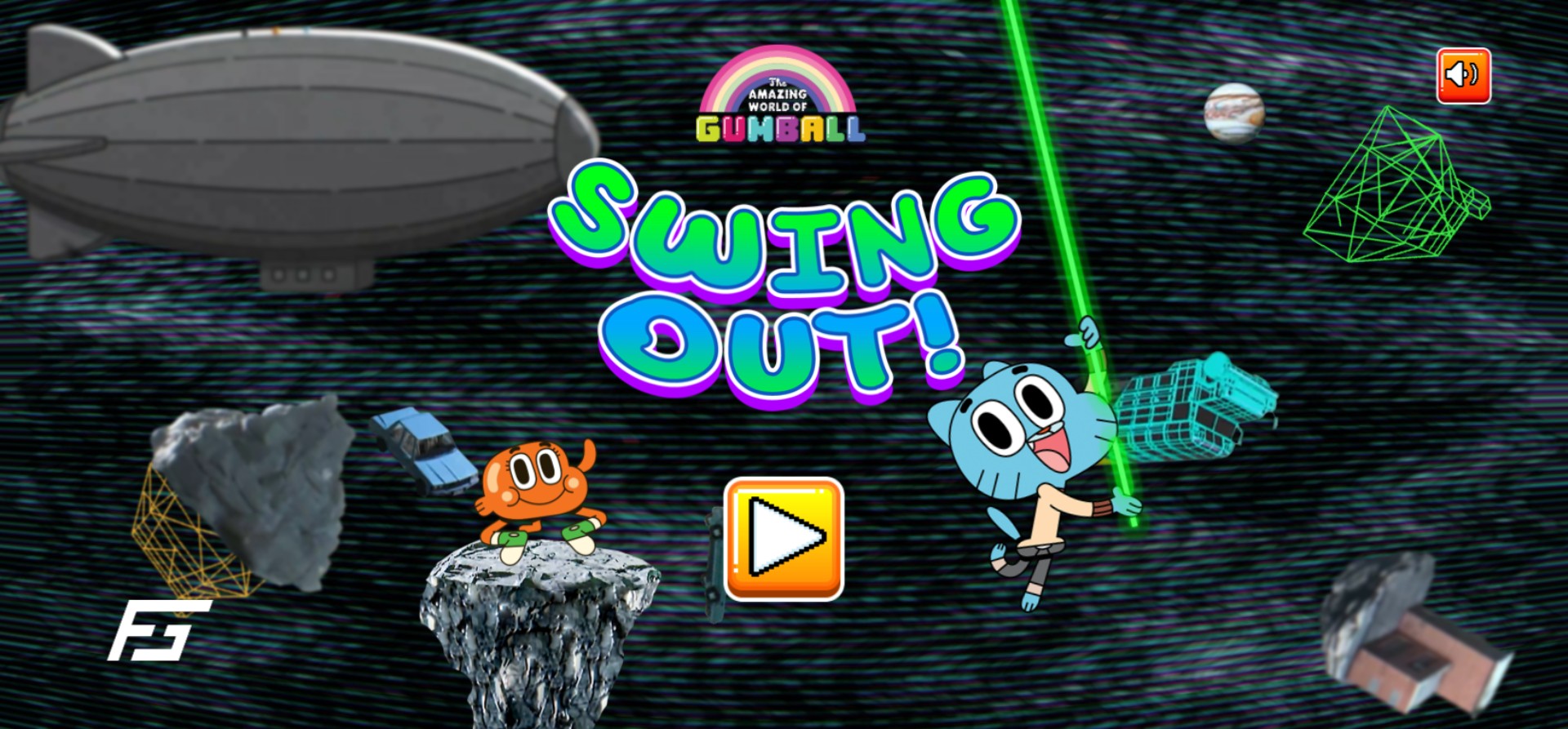 Gumball Swing Out - Play The Amazing World of Gumball Arcade: Legendary Quest