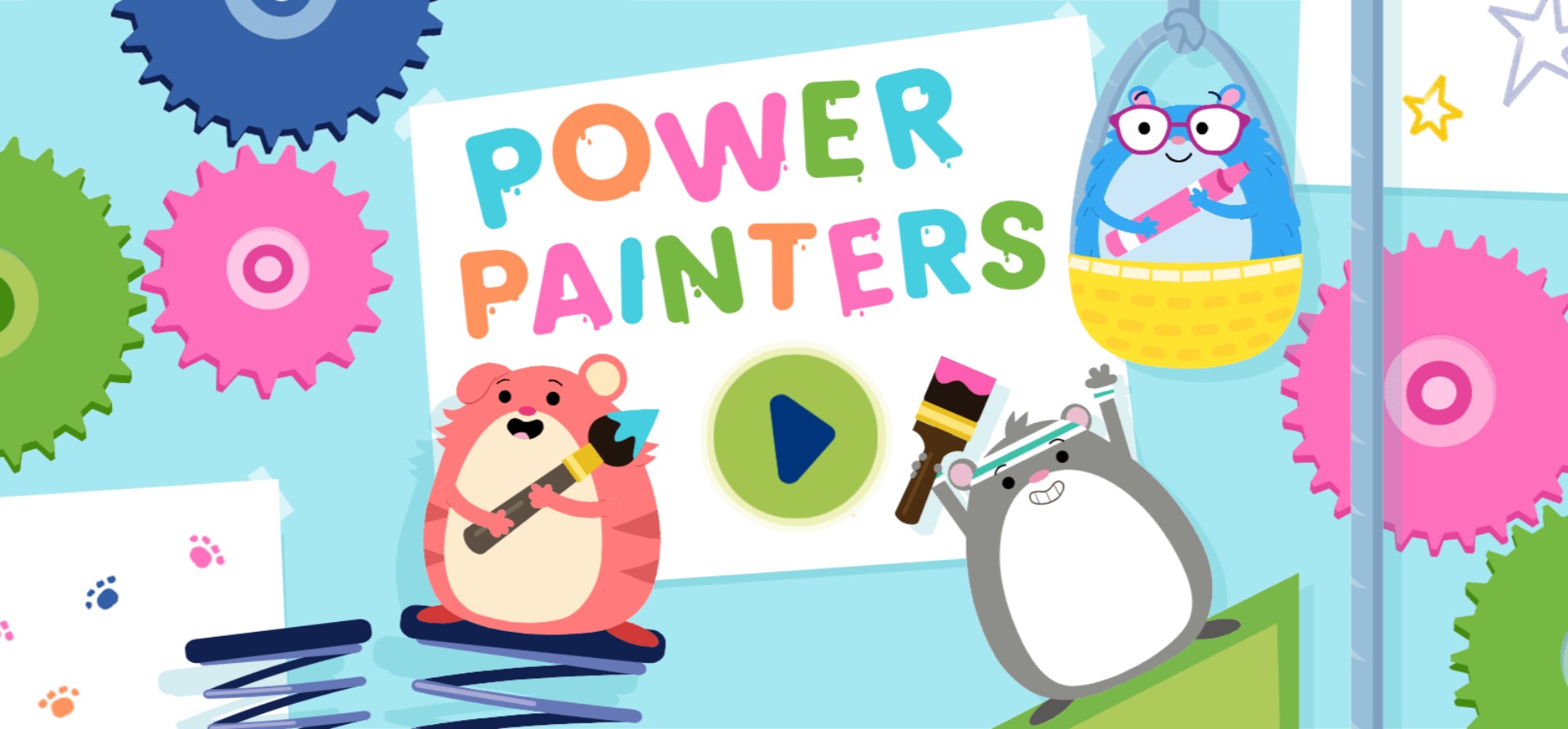Power Painters Hamster Art: Hero Saga