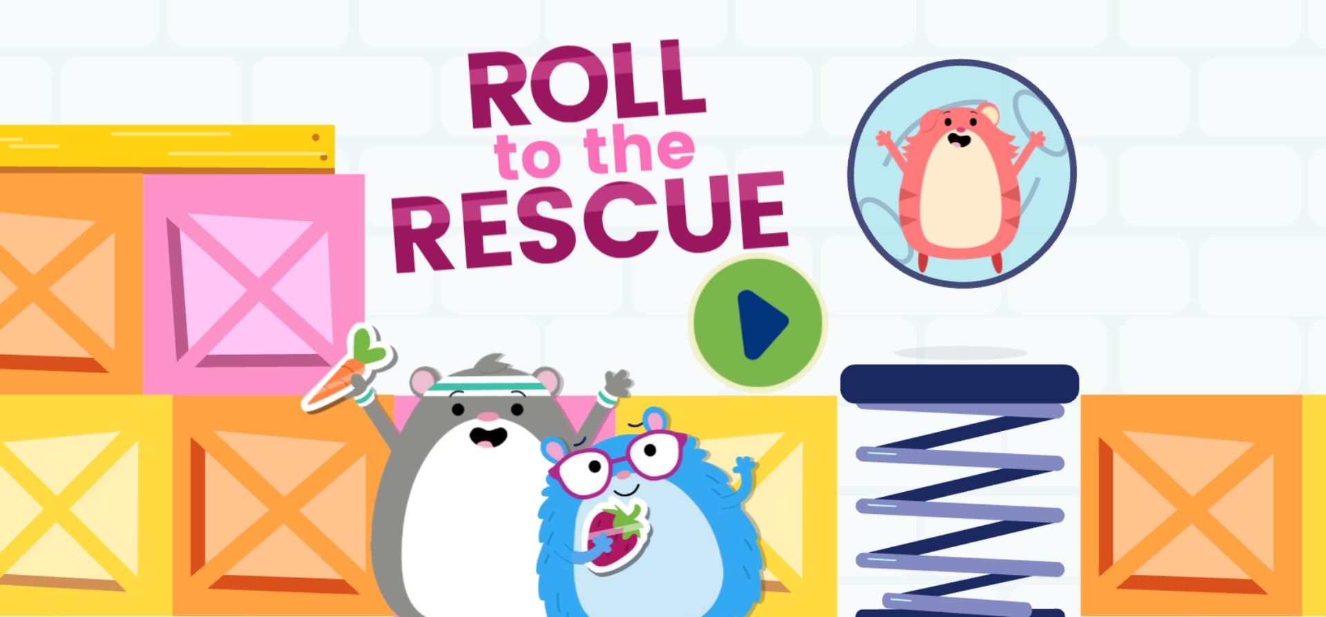 Hamster Maze Game: Roll to the Rescue: Super Adventure