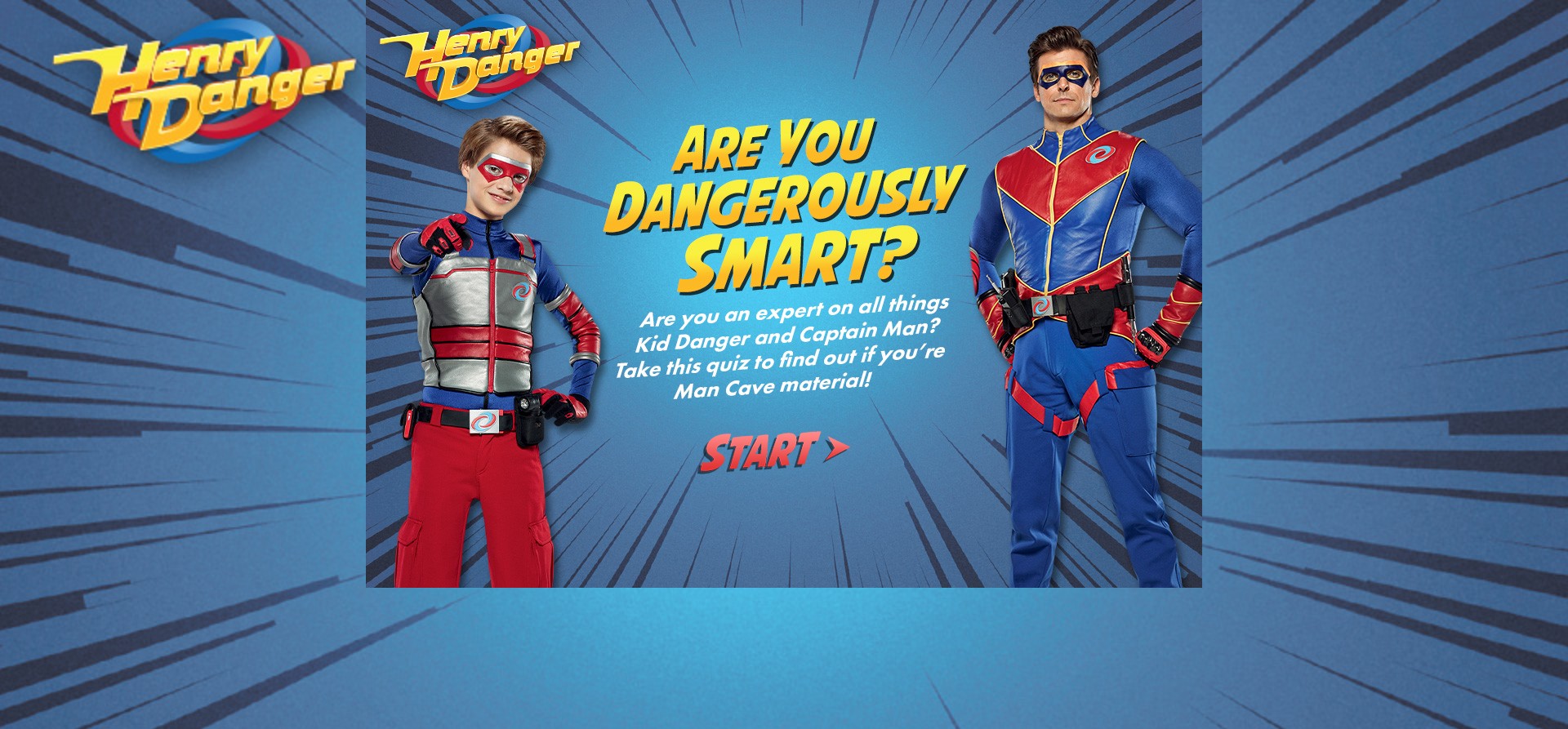 Henry Danger: Are You Dangerously Smart? Quiz: Classic Arcade Fun