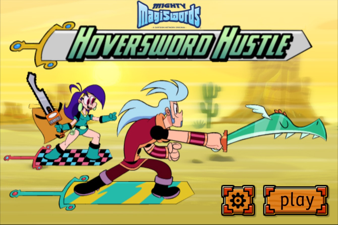 Mighty Magiswords: Hoversword Hustle - Cartoon Network Action: Mega Mission