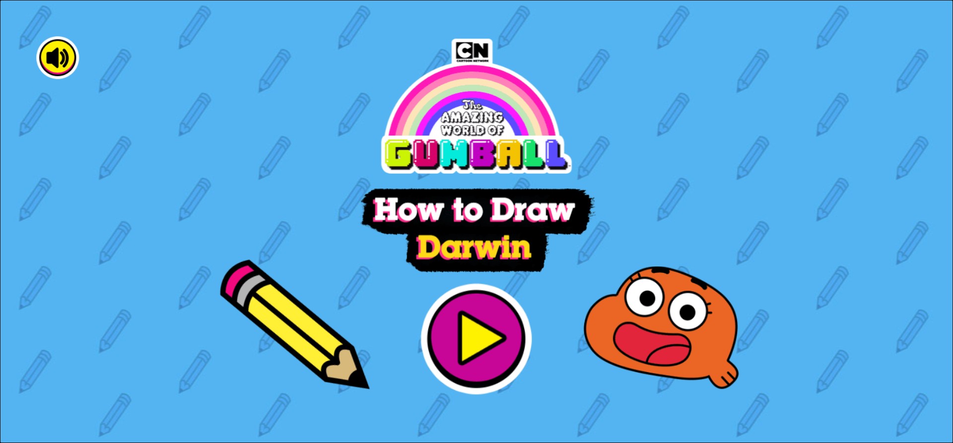 How to Draw Darwin - The Amazing World of Gumball Art: Deluxe Online