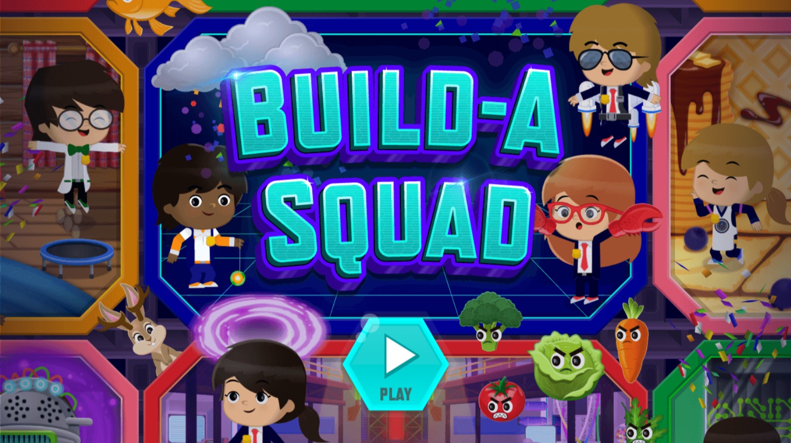 Build-A-Squad HQ Builder: Hero Saga