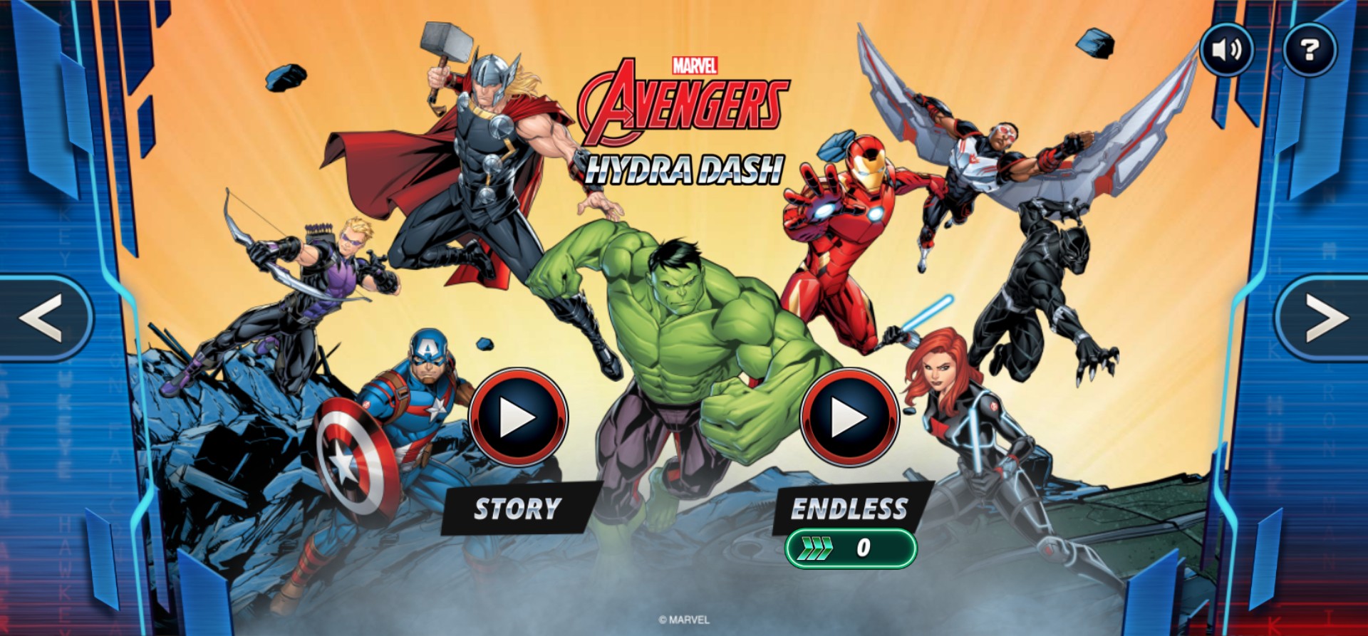 Marvel Avengers Hydra Dash - Super Hero Running: Mega Mission