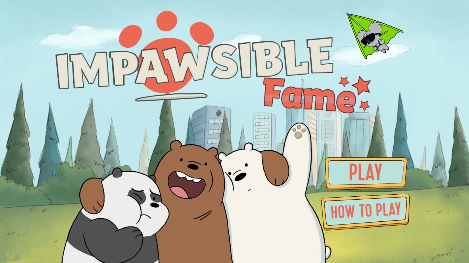 Impawsible Fame: We Bare Bears Adventure: Magic World