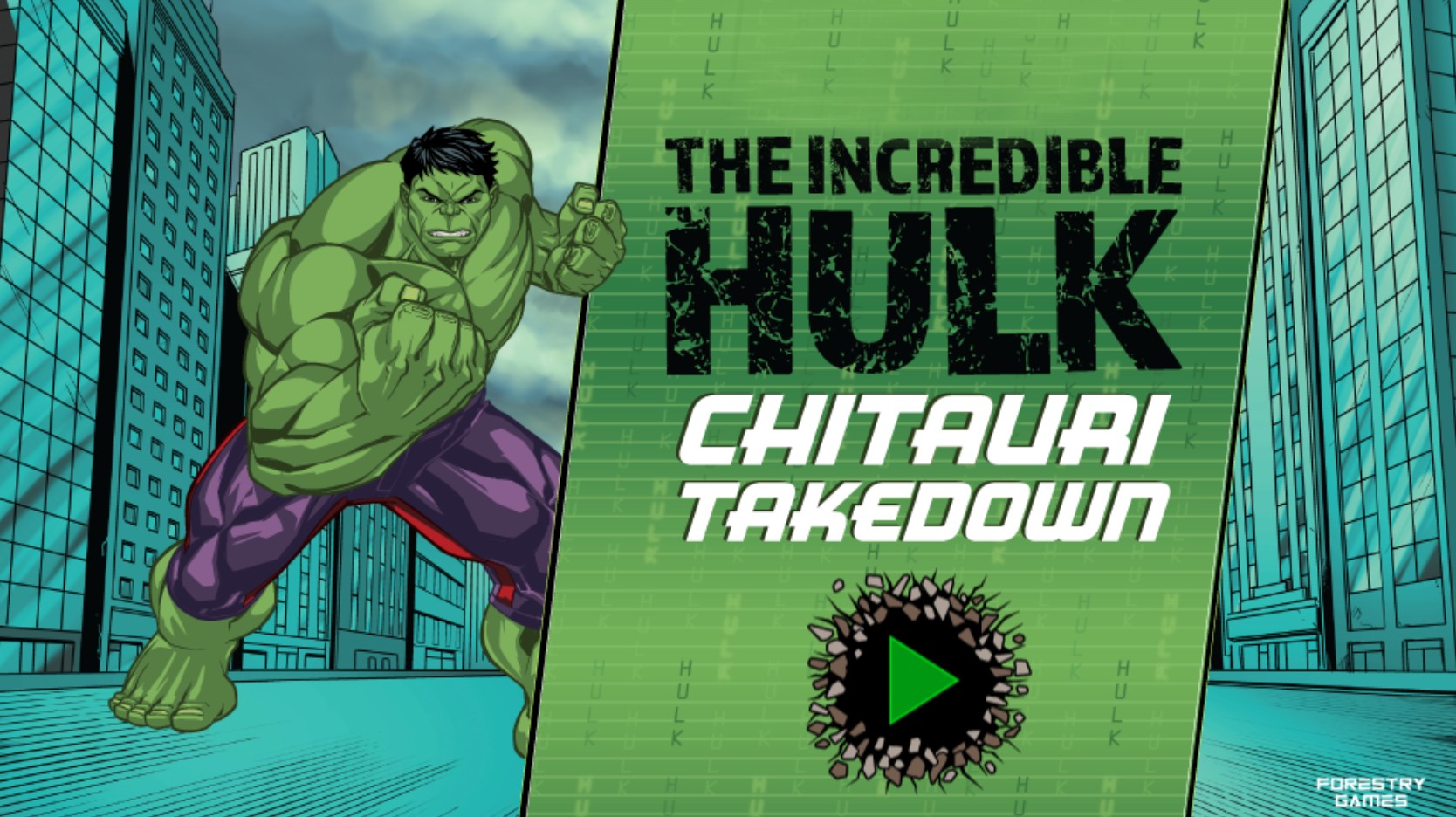 The Incredible Hulk Chitauri Takedown - Smash Aliens in this Marvel: Hero Saga