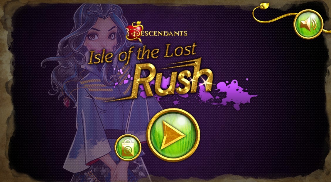 Descendants Isle of the Lost Rush - Disney Adventure: Deluxe Online