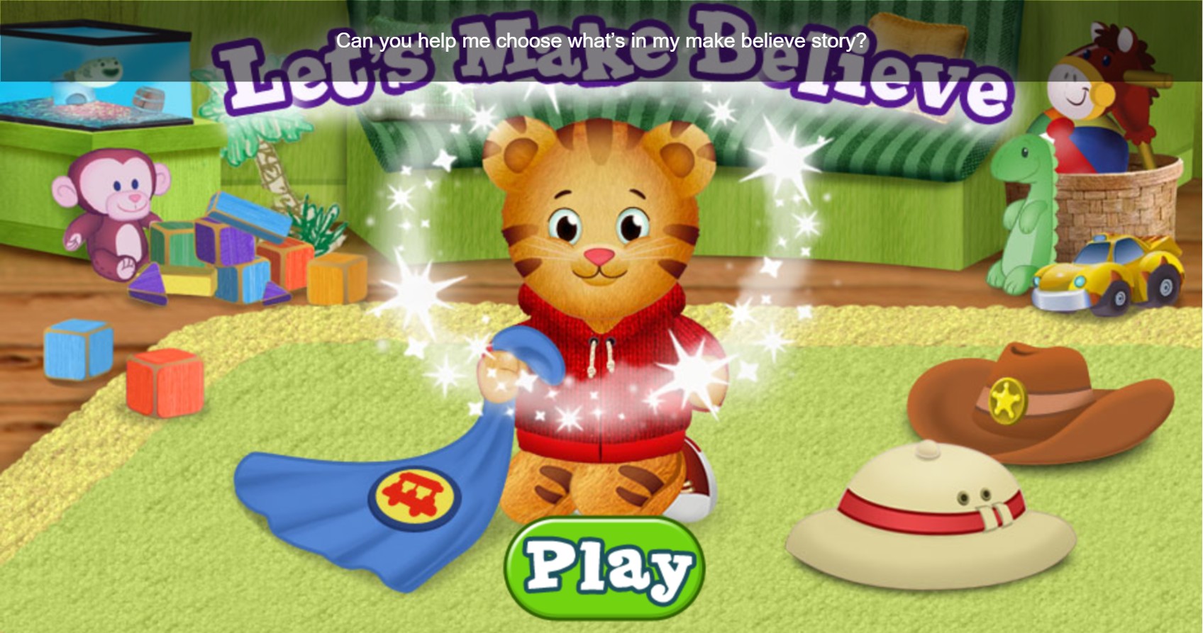 Let's Make Believe Daniel Tiger: Deluxe Online