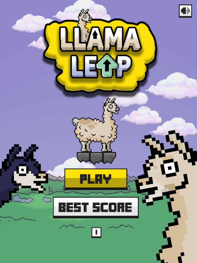 Llama Leap - Fun Pixel Art Jumping: Mastery Challenge