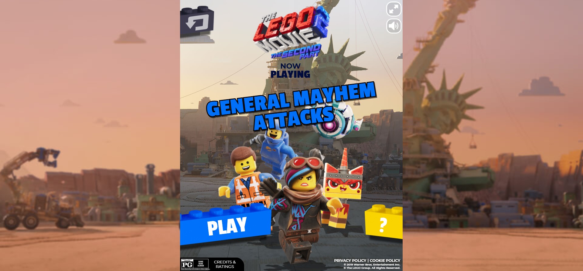 The LEGO Movie 2 General Mayhem Attacks: Super Adventure