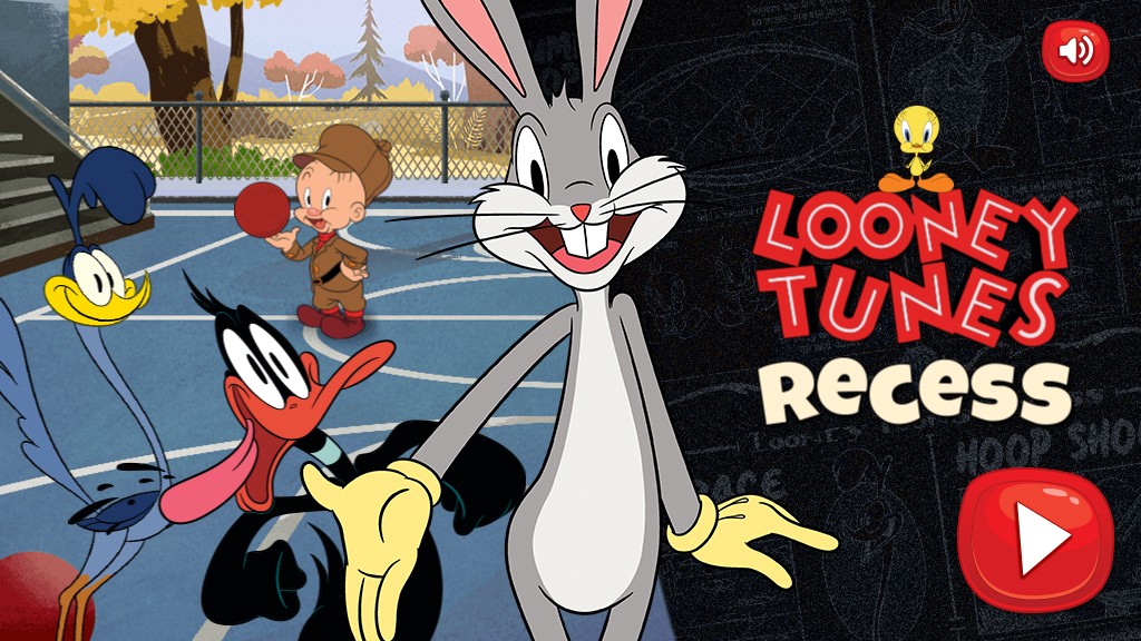 Looney Tunes Recess - Browser Basketball Sports: Super Adventure