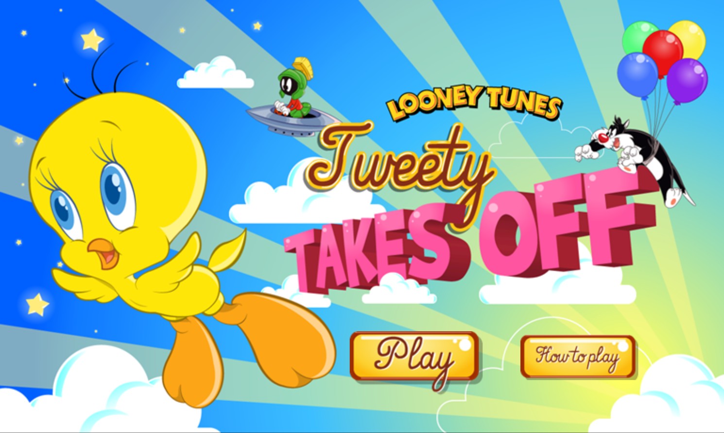 Looney Tunes Tweety Takes Off - Play Online Free: Pro Version