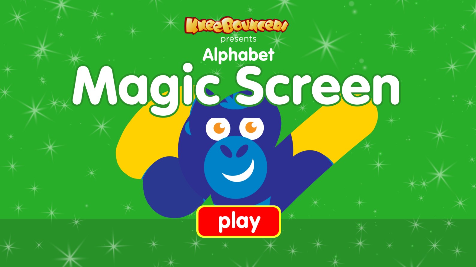 KneeBouncers Alphabet Magic Screen: Free Play Quest