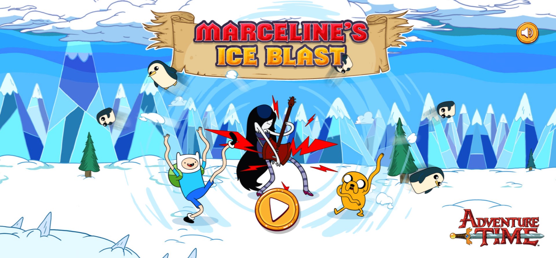 Marceline's Ice Blast - Adventure Time Cartoon Network: Speed Run Edition