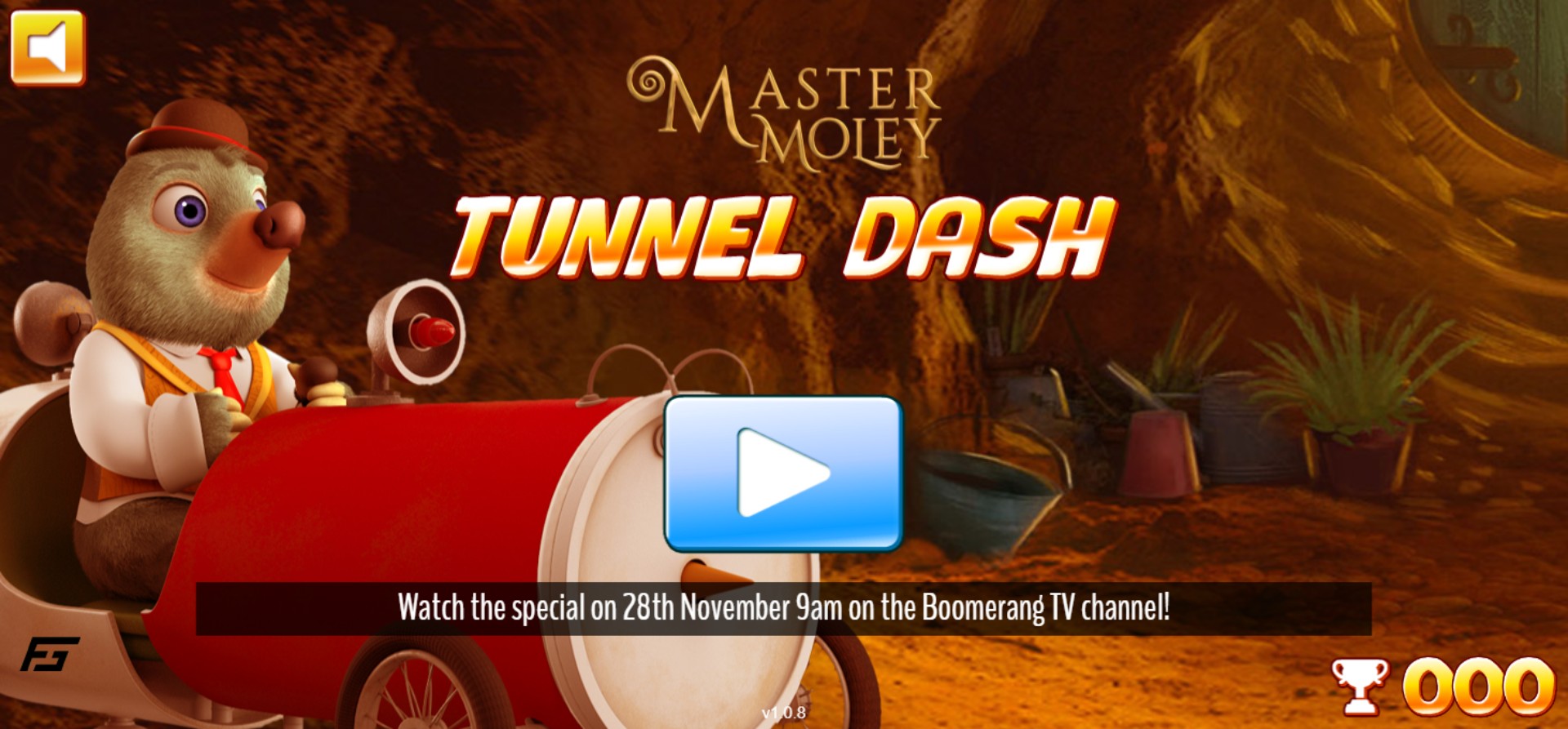 Master Moley Tunnel Dash - Play Free Online Adventure: Legendary Quest
