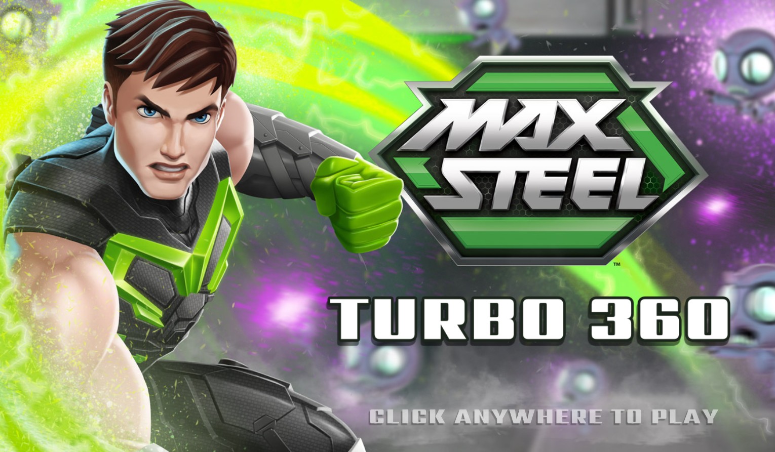 Max Steel Turbo 360 Action: Classic Arcade Fun