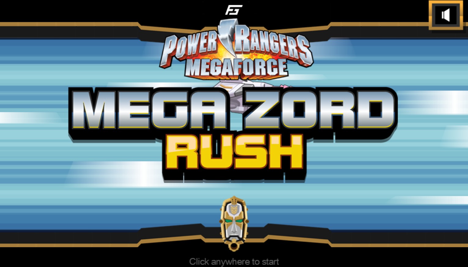 Power Rangers Megaforce Mega Zord Rush HTML5: Super Adventure