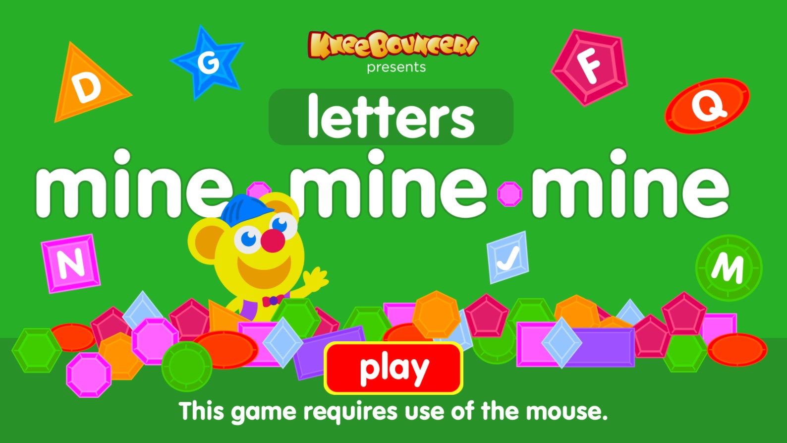 Mine Letters KneeBouncers Educational: Magic World