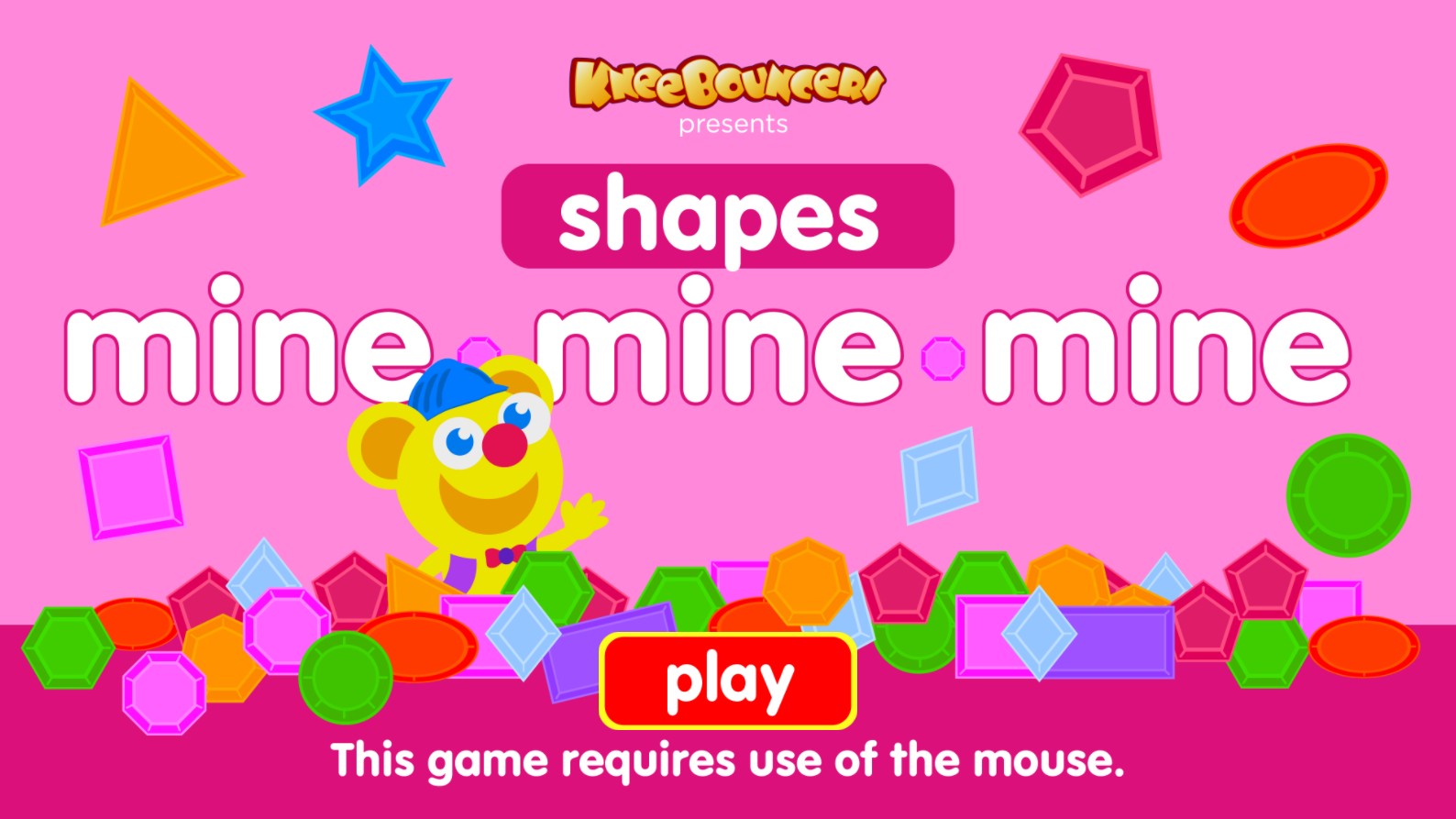 Mine Shapes KneeBouncers Educational: Ultimate Edition