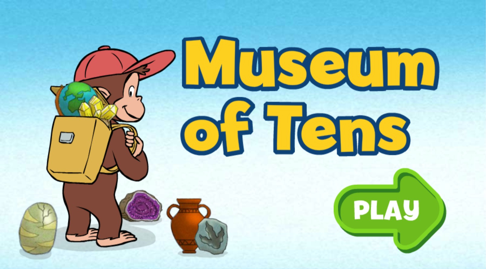 Museum of Tens - Curious George Math: Speed Run Edition