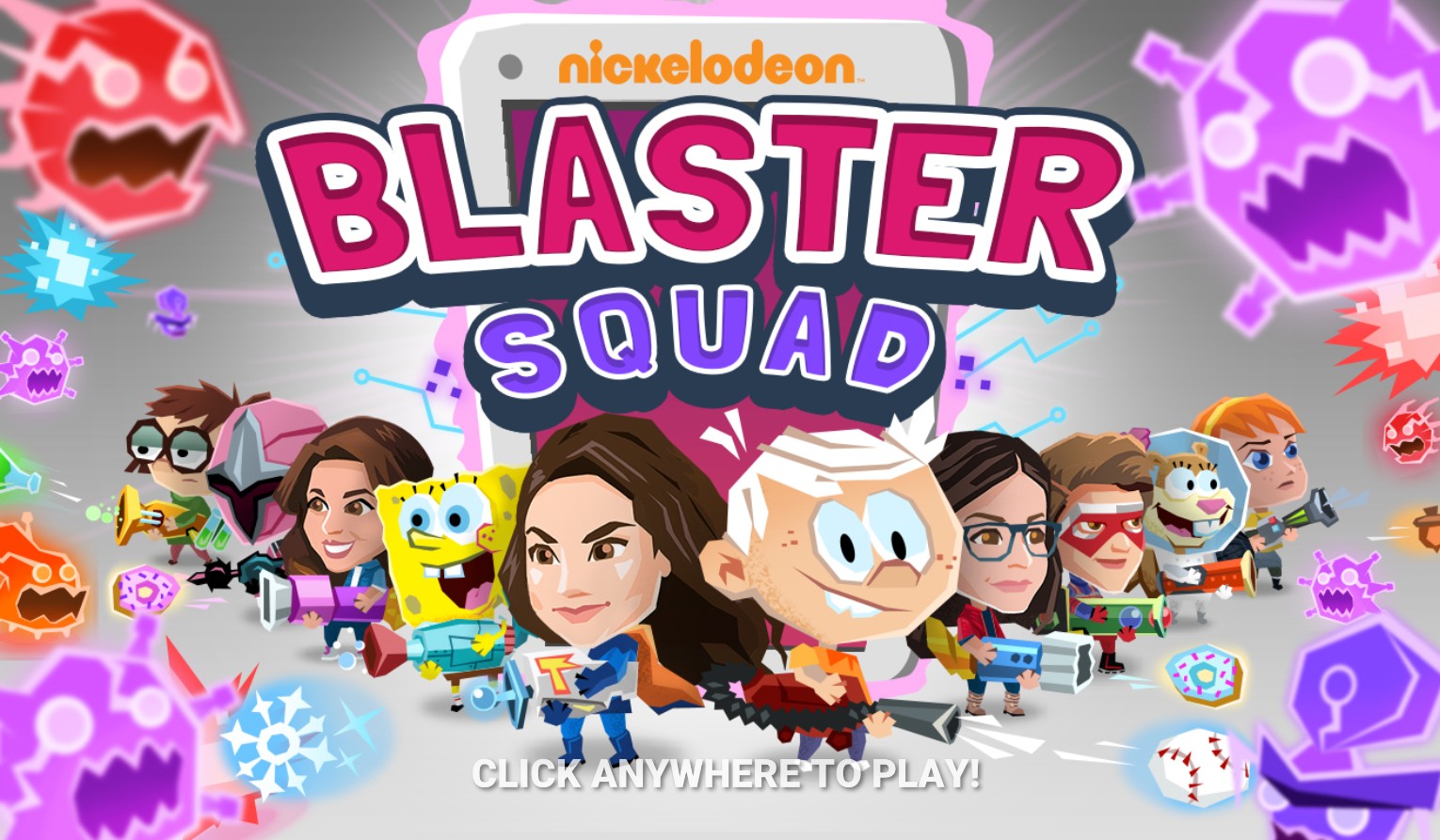 Nick Blaster Squad - Play Nickelodeon Crossover Shooter Online: Magic World