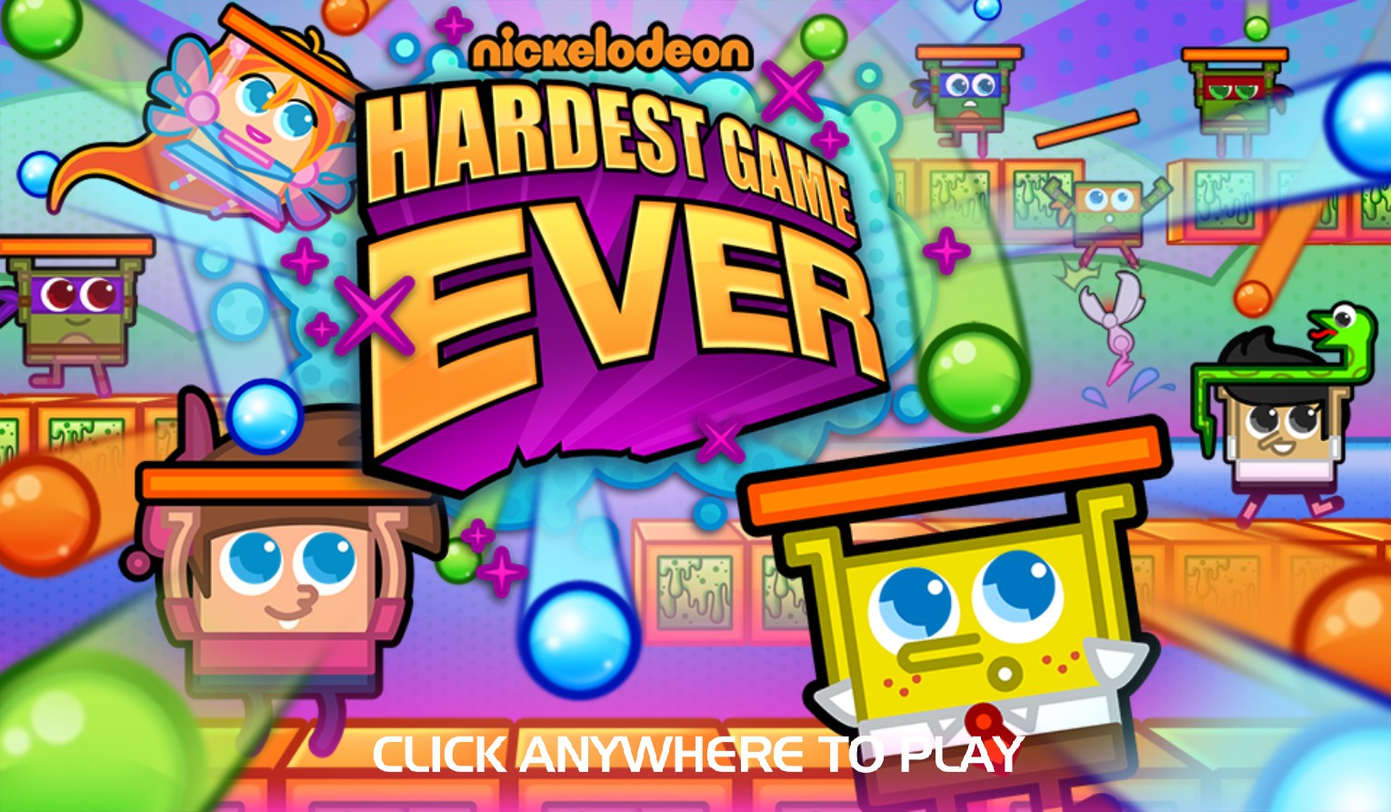 Nickelodeon Hardest Game Ever Online: Legendary Quest