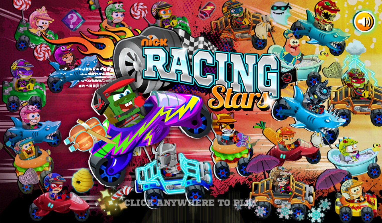 Nickelodeon Racing Stars Arcade Kart Racing: Free Play Quest