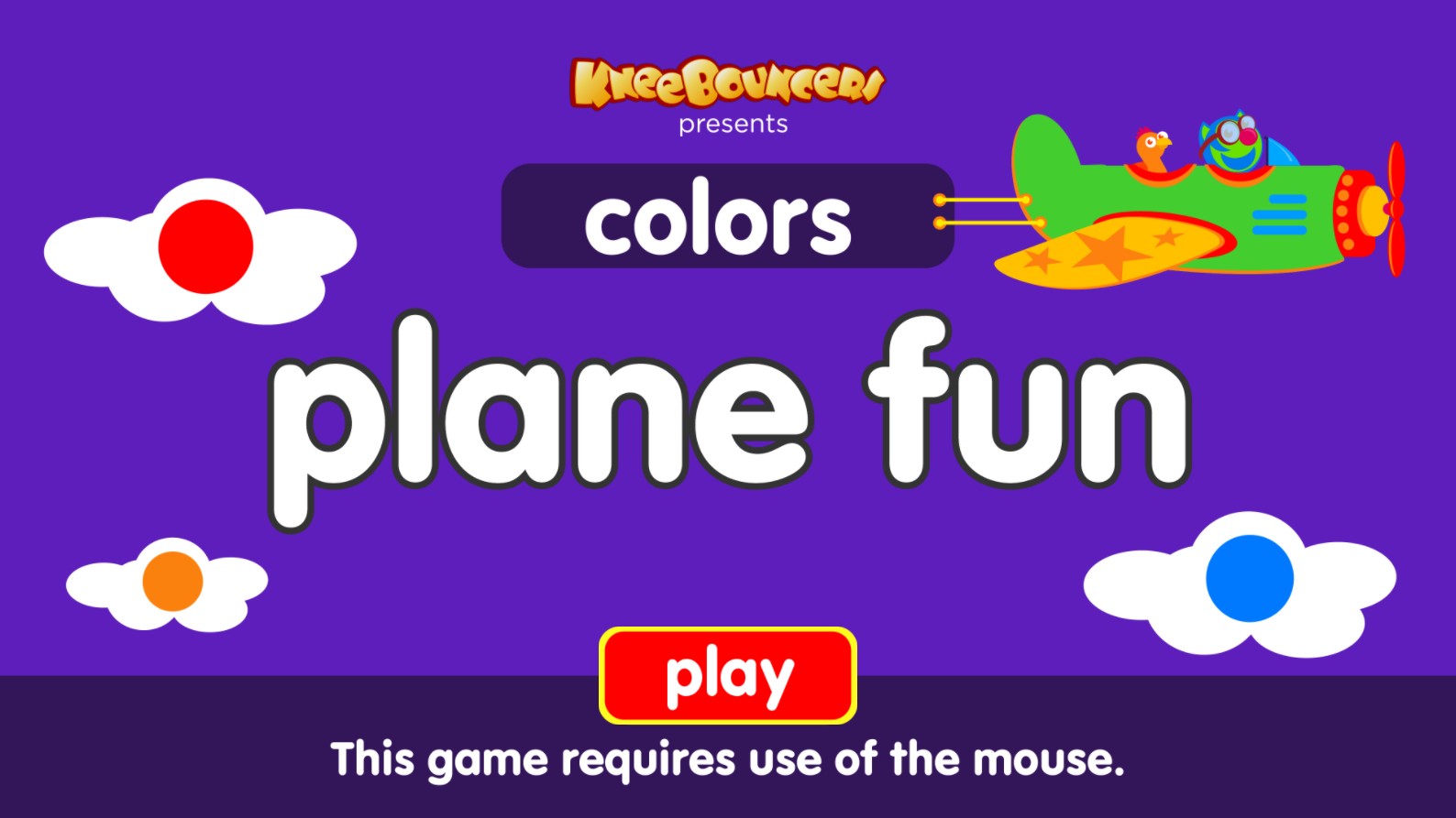 Plane Colors - Educational Flying Game for Kids: Hero Saga