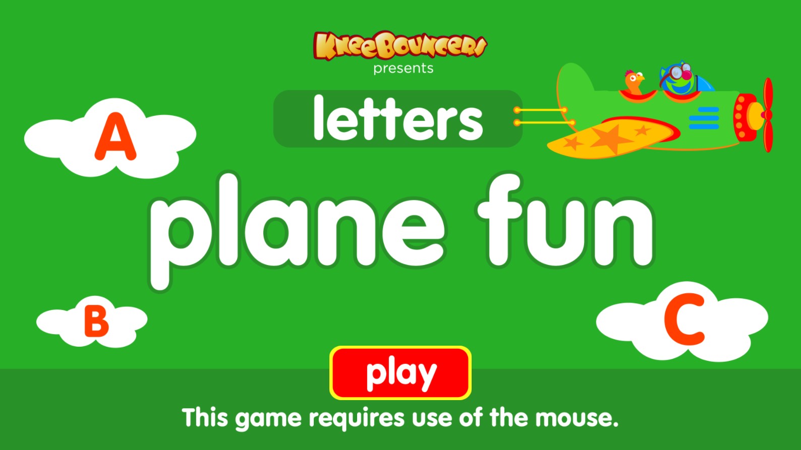 Plane Letters - Educational Alphabet Flying Game for Toddlers: Full Version
