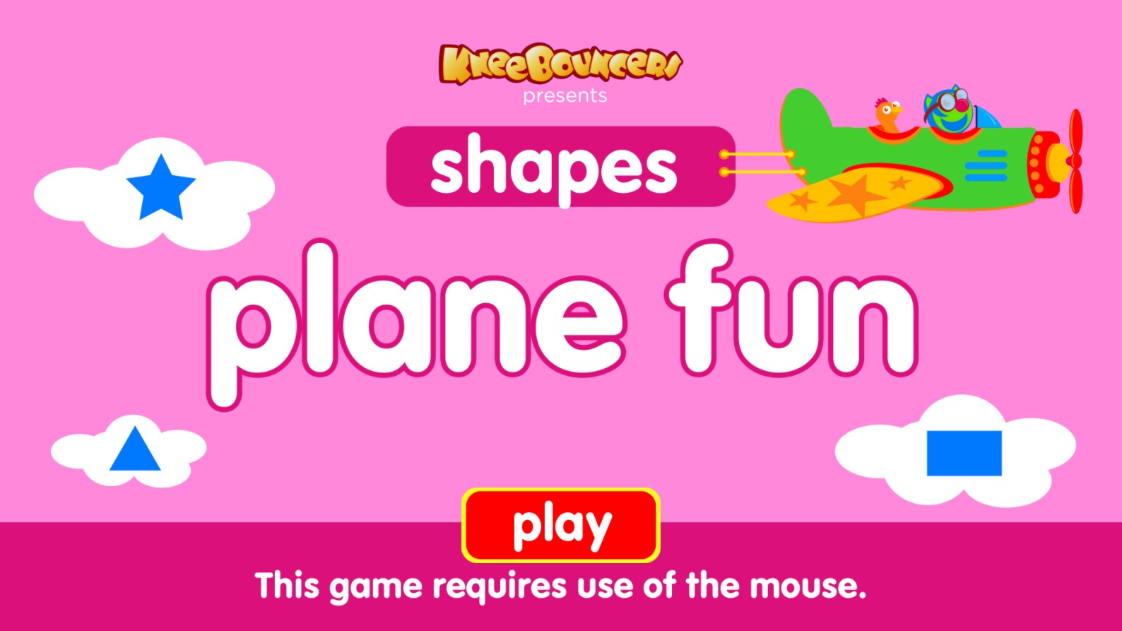 Plane Shapes Educational: Deluxe Online