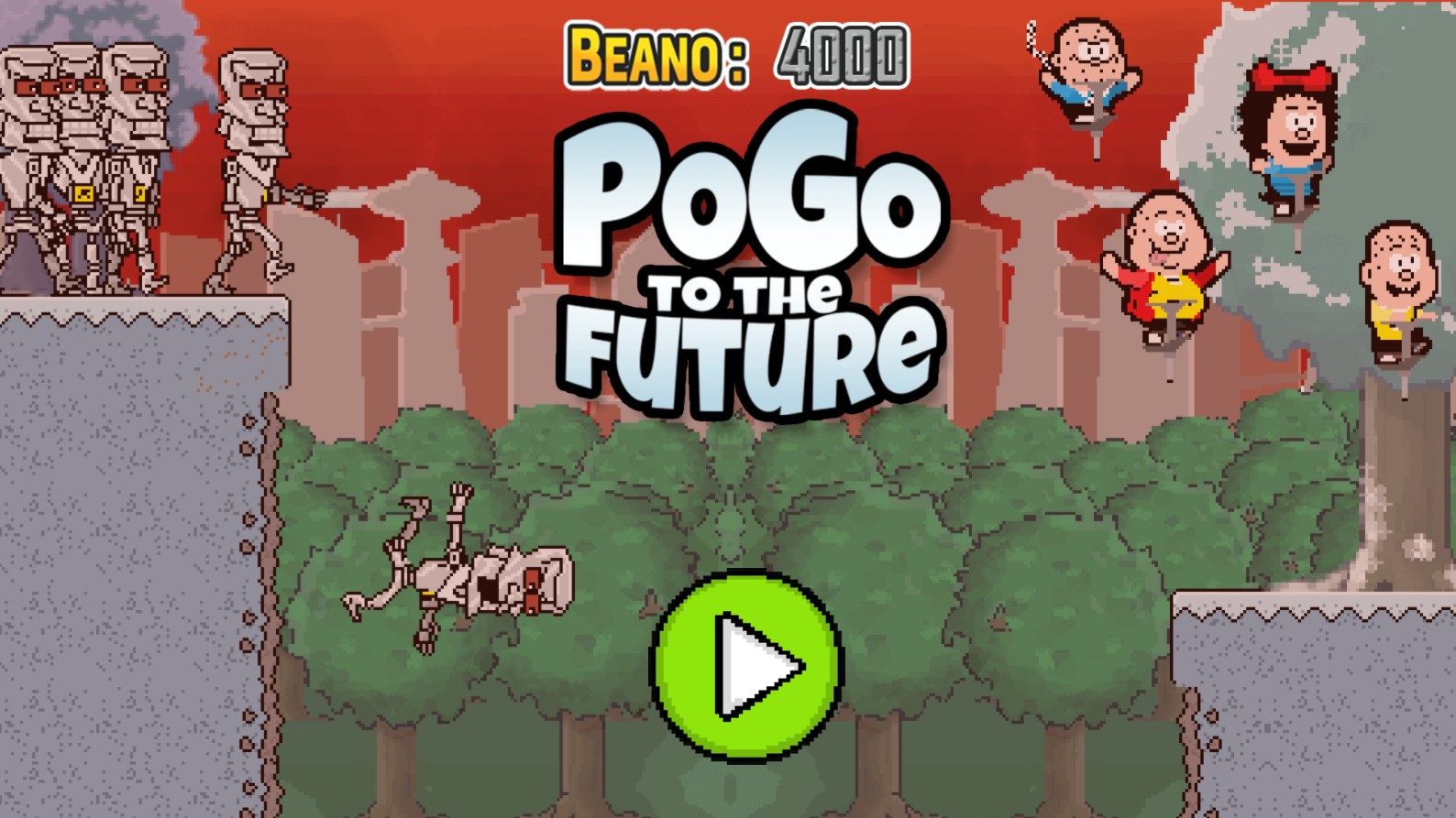 Beano PoGo to the Future - Play Online Arcade Action: Full Version