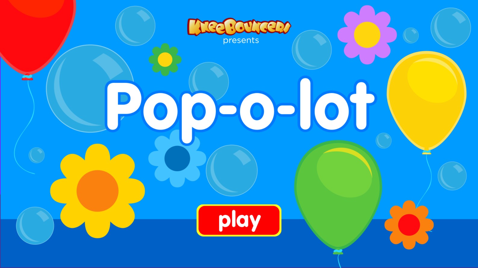 Pop-o-lot - KneeBouncers Balloon Popping Game for Kids: Free Play Quest