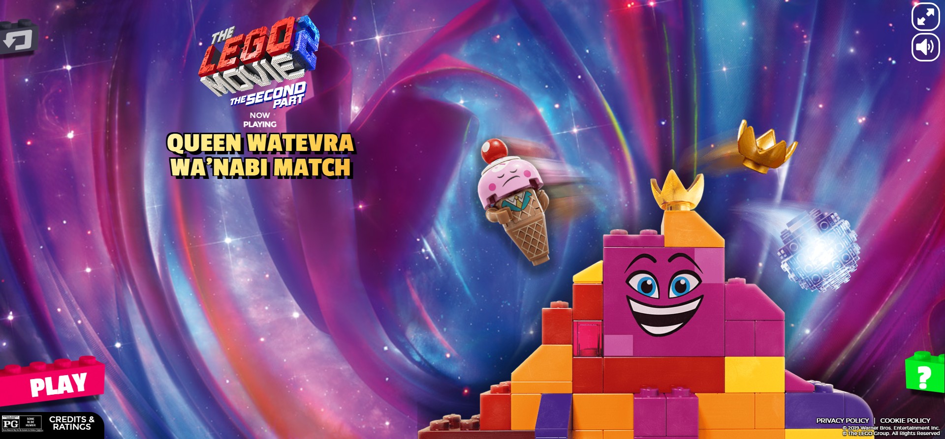 The LEGO Movie 2 Queen Watevra Wa'Nabi Match: Super Adventure
