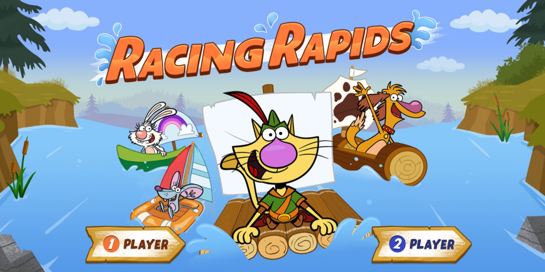 Racing Rapids Nature Cat Adventure: Hero Saga