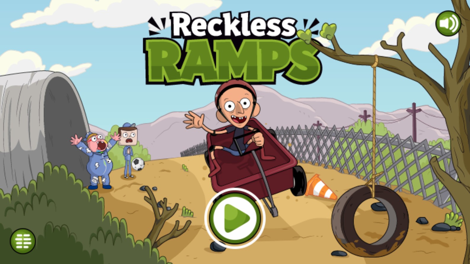 Reckless Ramps - Clarence Cartoon Network Racing: Legendary Quest