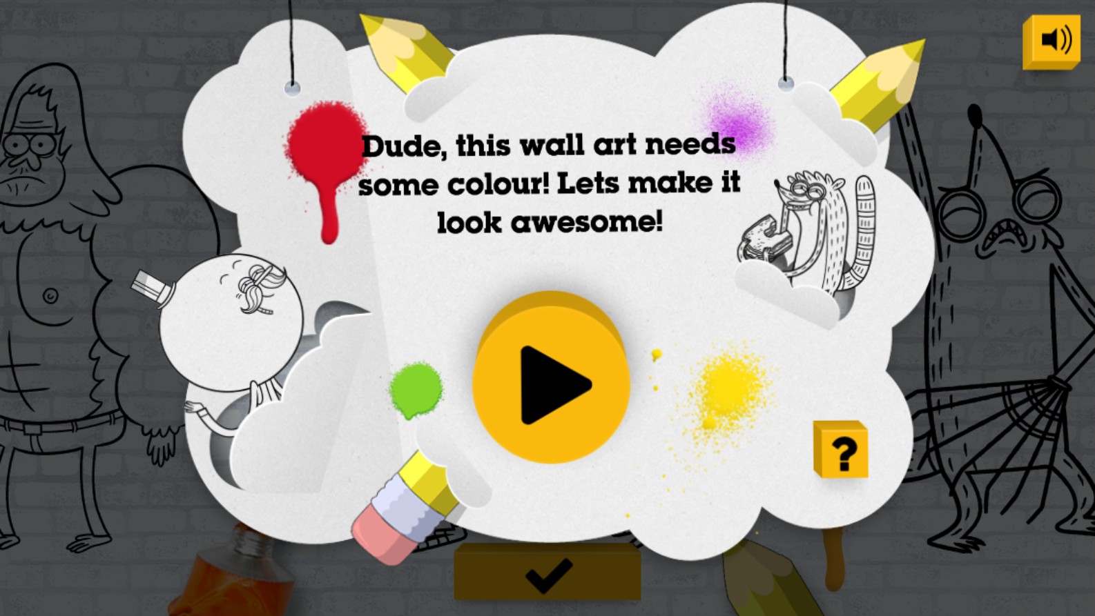 Regular Show Colour In Game - Creative Cartoon Network Art Fun: Full Version