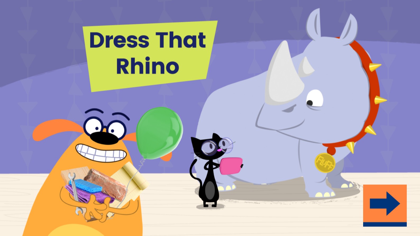Dress That Rhino - Fun Kids Animal Dress Up: Magic World