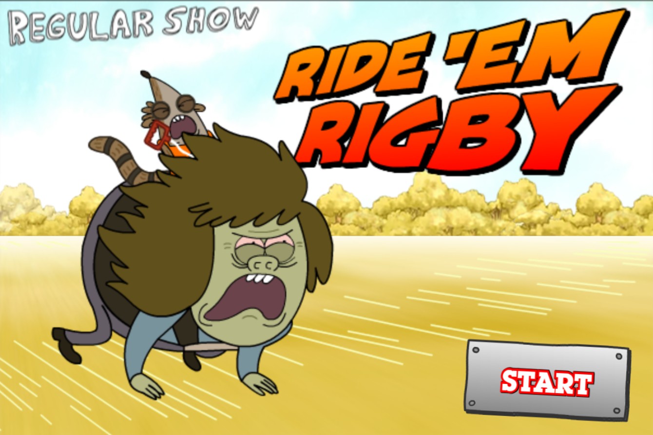 Ride 'Em Rigby - Regular Show Action: Legendary Quest