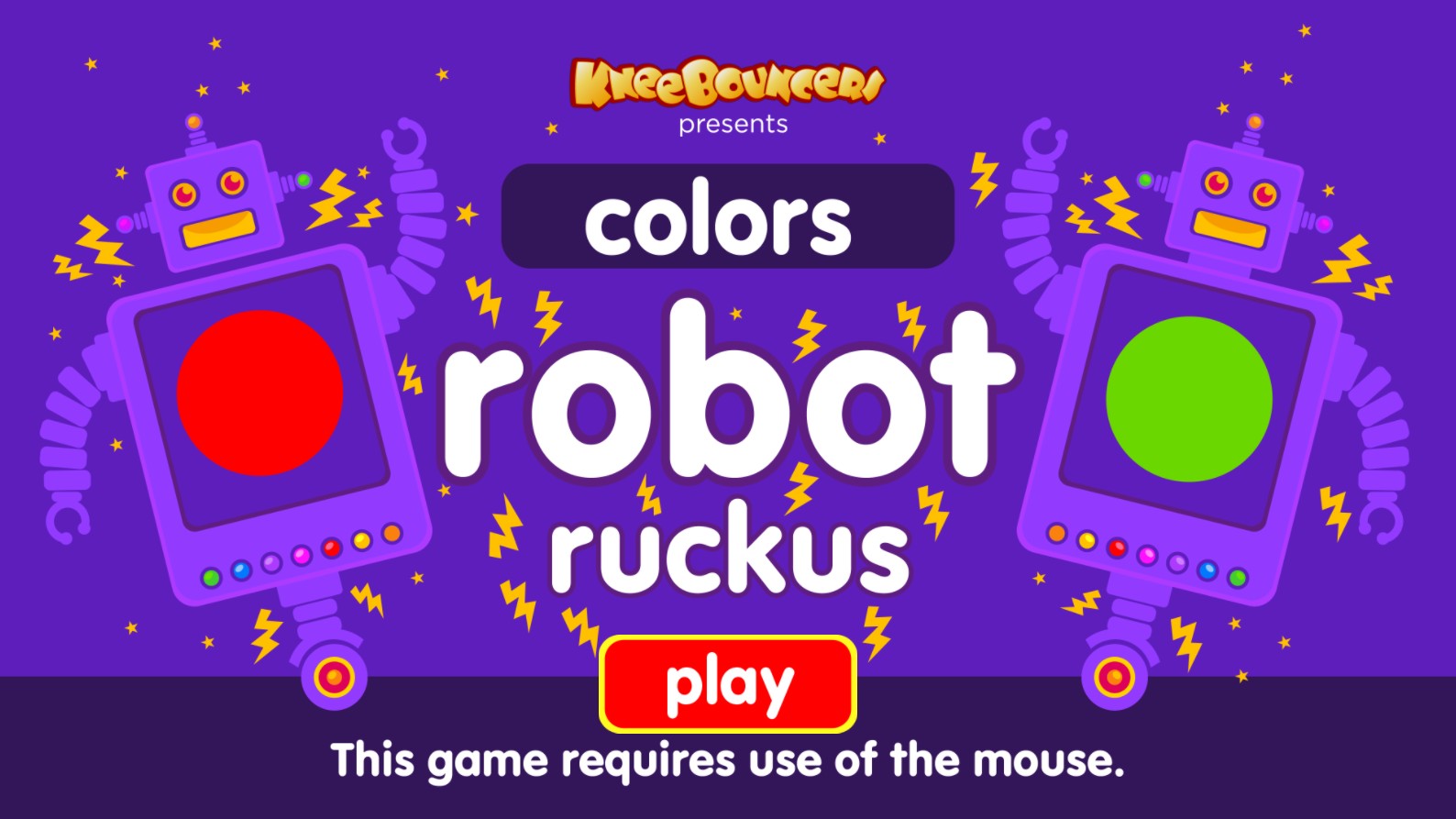Robot Colors Ruckus: Mastery Challenge