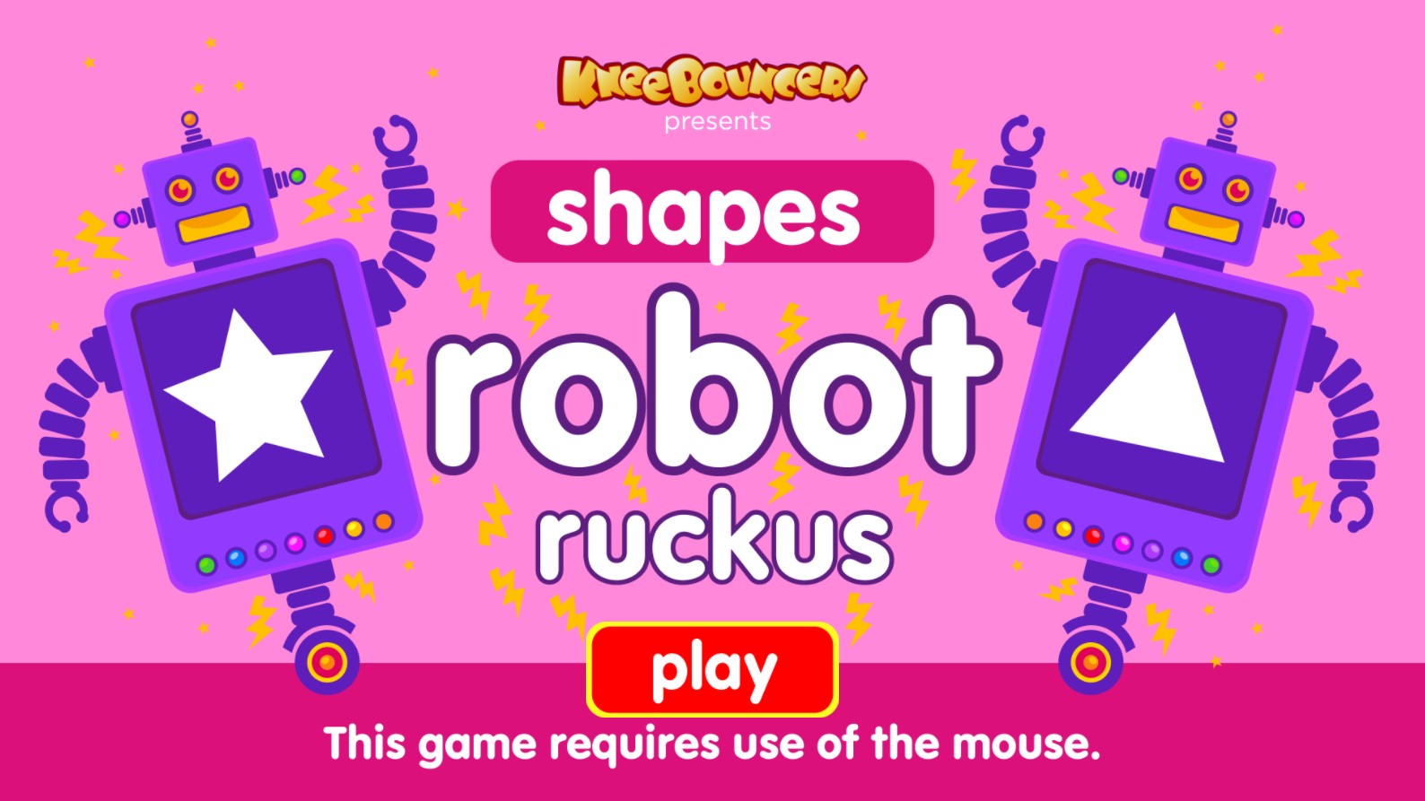 Robot Shapes Ruckus - Interactive Educational Shape Learning: Mastery Challenge