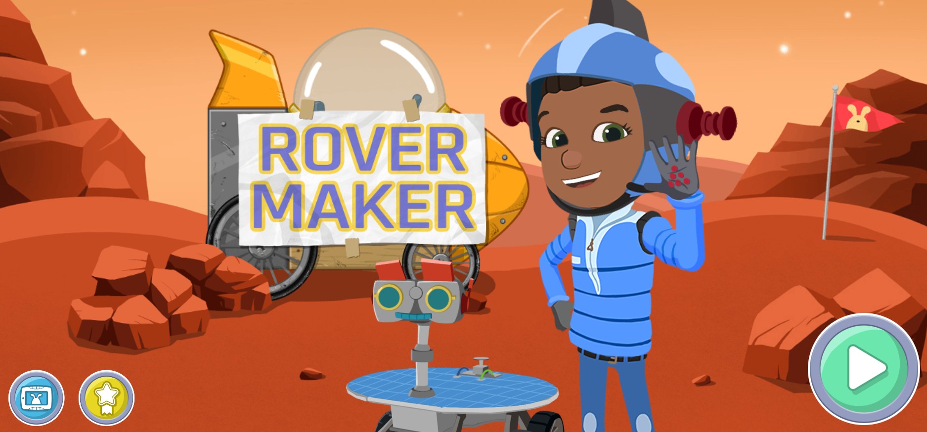 Rover Maker - Build and Drive Your Space Explorer: Hero Saga