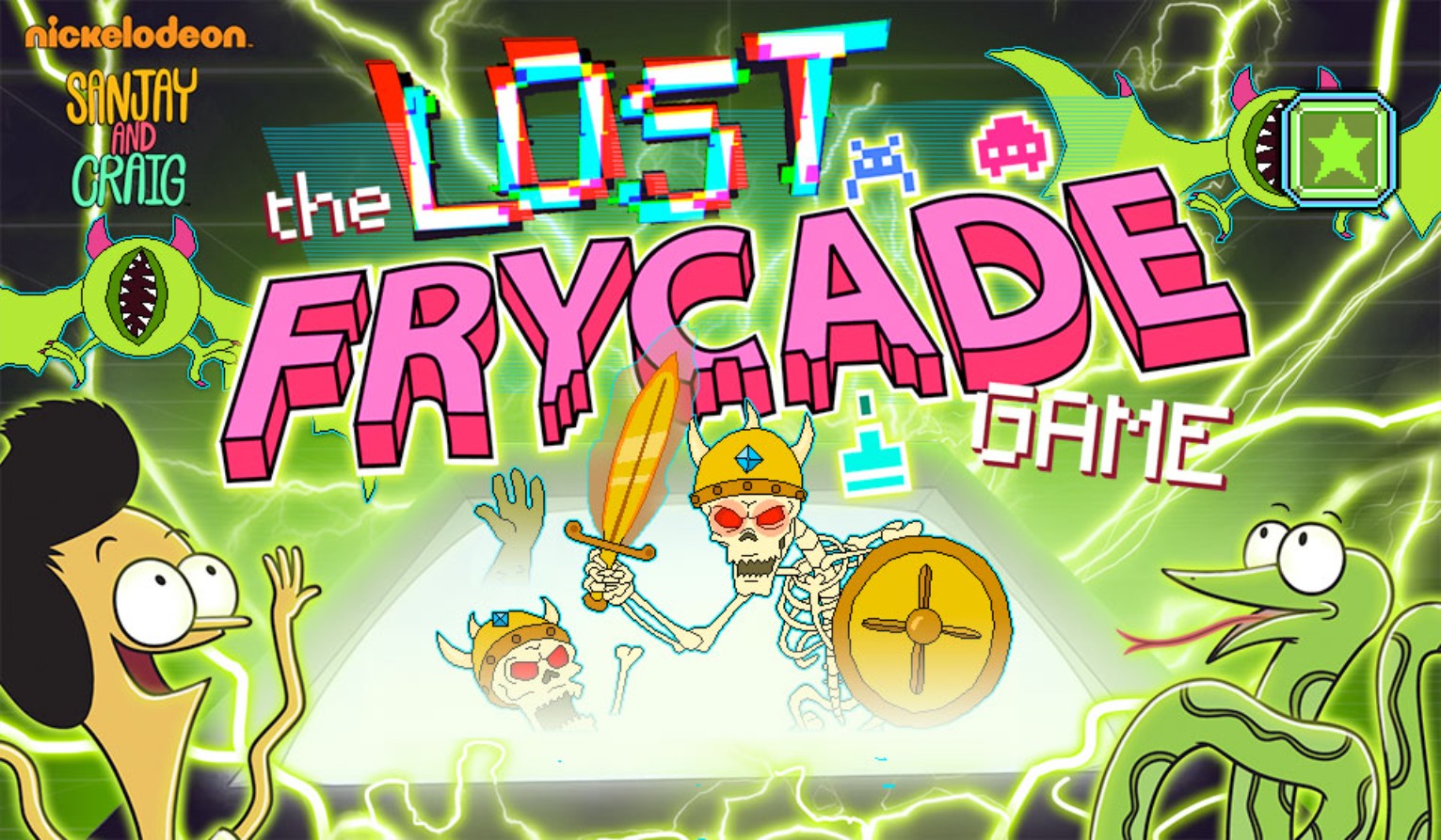 Sanjay and Craig The Lost Frycade - Play Retro Arcade Fun: Legendary Quest
