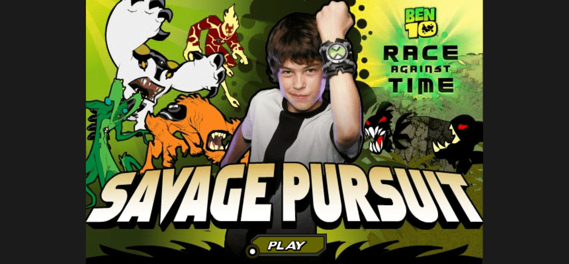 Ben 10 Savage Pursuit Race Against Time: Mega Mission
