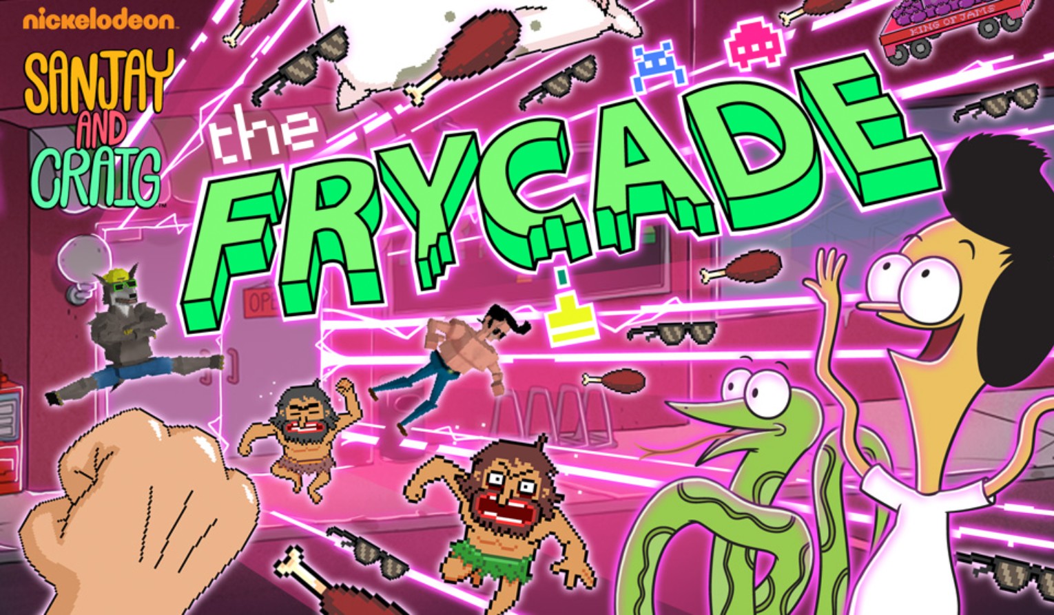 Sanjay and Craig The Frycade Arcade: Magic World