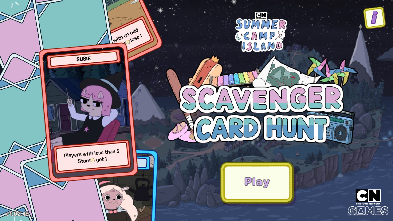 Scavenger Card Hunt - Online Matching Puzzle: Speed Run Edition
